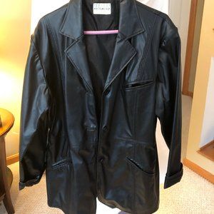 Leather Blazer